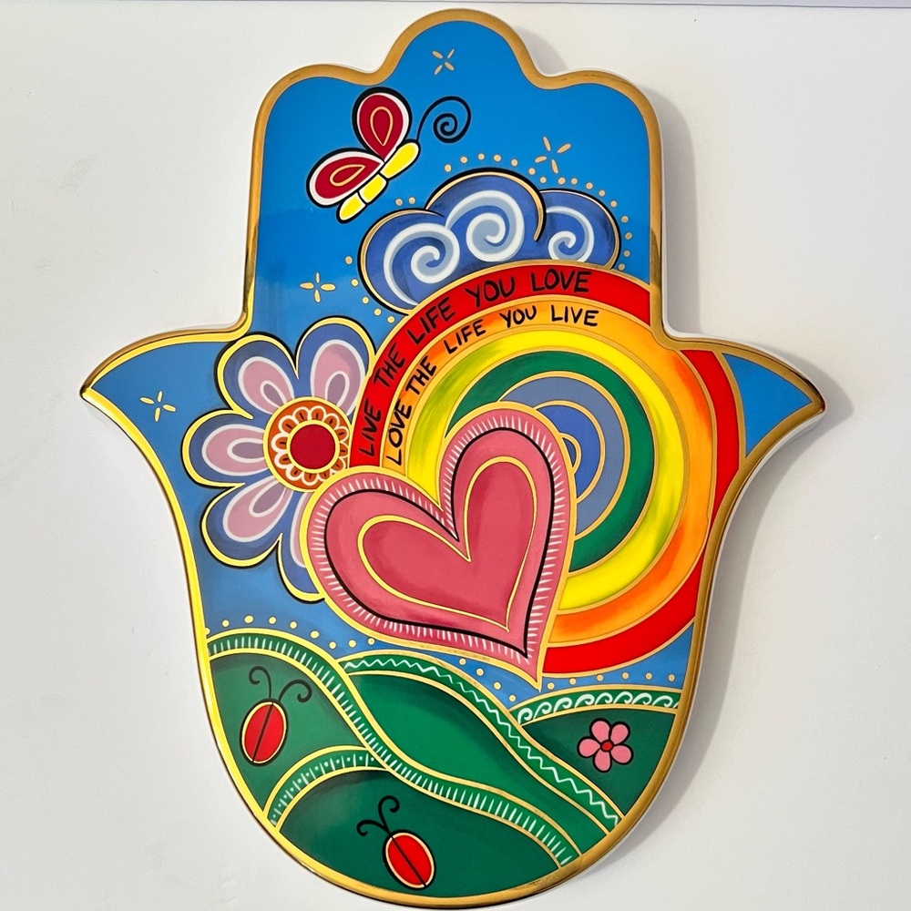 Radiant Imagination Large Hamsa Wall Blessing